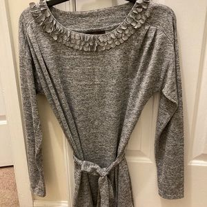 Dana Buchman size S gray sweater